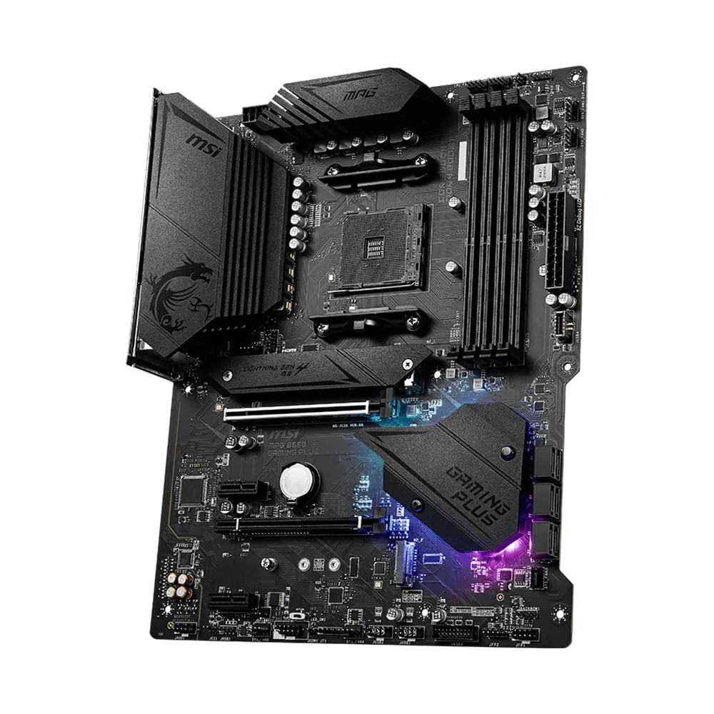 Placa base MSI MPG B550 GAMING PLUS 128 GB 4400 MHz HDMI DP ATX