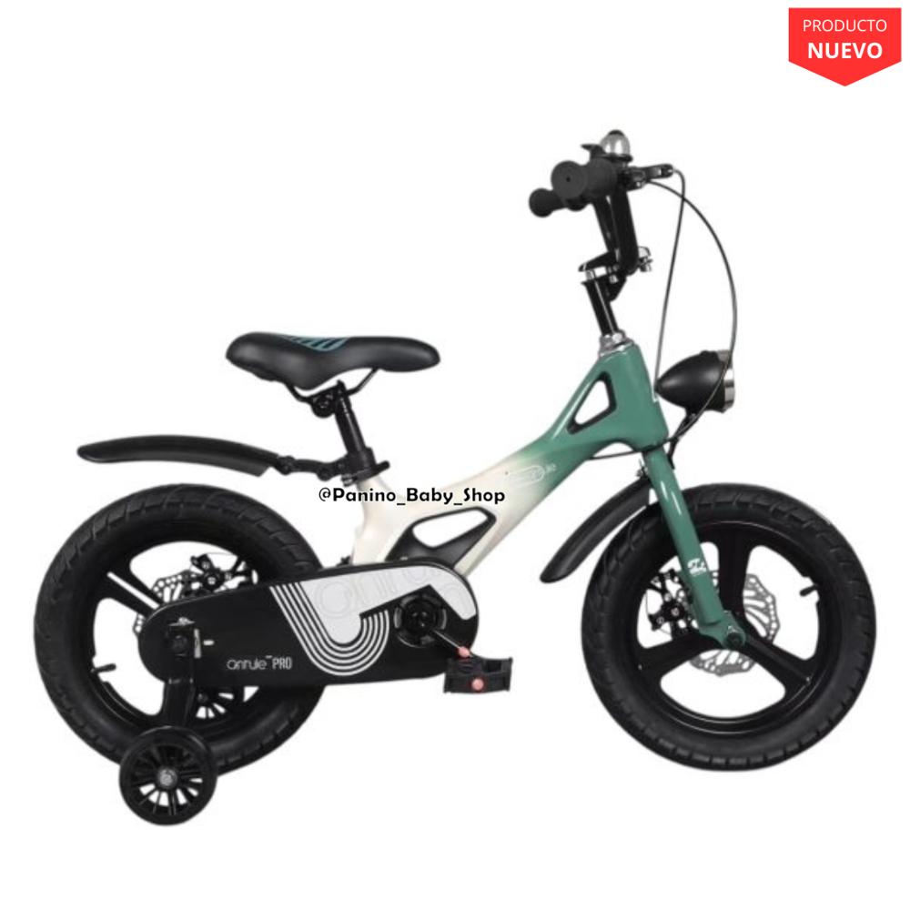 Bicicleta Aro 16 para niños -ANTULE PRO- Verde ANTULE-001