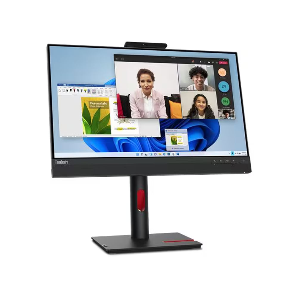 Monitor Lenovo ThinkVision TIO-24 Gen5 IPS 23.8 Pivote con Webcam y Parlante intégré
