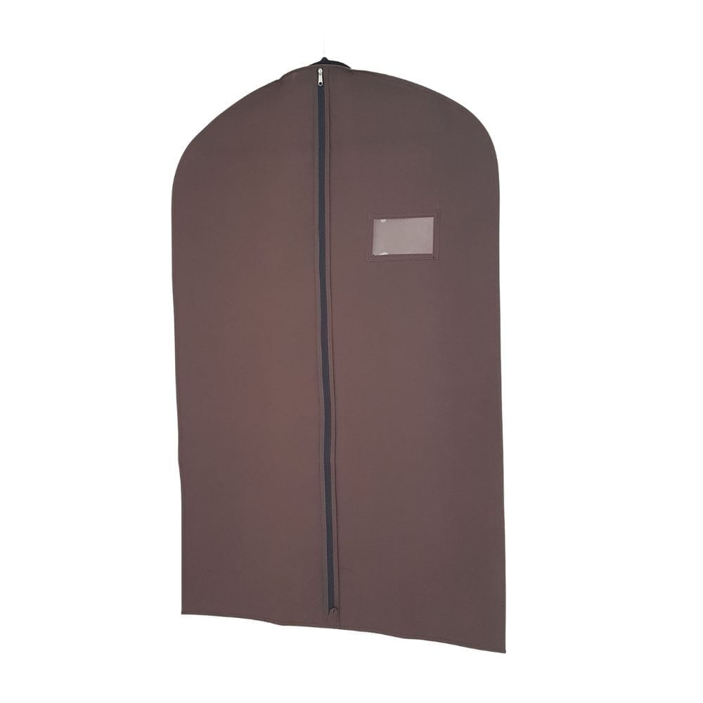 Porta Terno Marrón Tela Notex Rapallo Perú