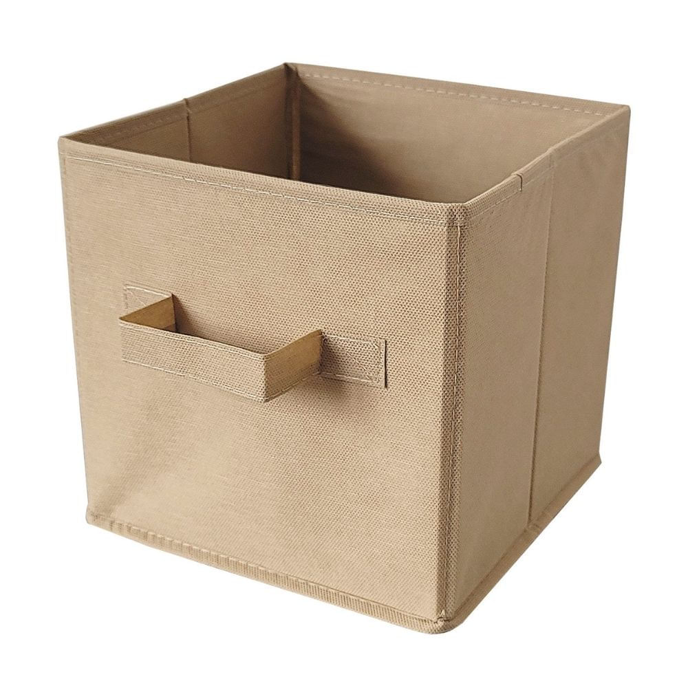 Cubo 20 x 20 Beige Tela Notex Rapallo Perú