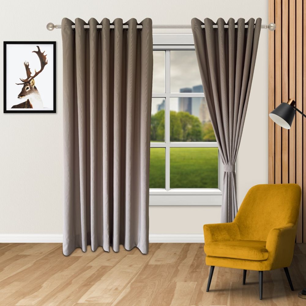 Cortina Premium Orange Majestic Gris Cemento