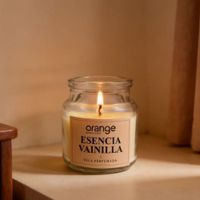 Vela Perfumada Jomy 65G con tapa Vainilla Orange