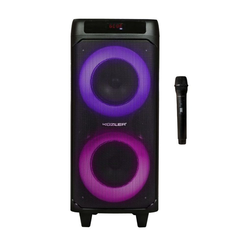 Parlante Karaoke Led 1400w Rockbox-1 Kuzler