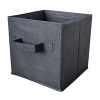 Cubo 20 x 20 Negro Tela Notex Rapallo Perú