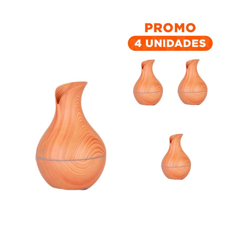 Pack4 Complemento Casa Aromatico Madera Claro para Decoracion Y+Regalo Sticker