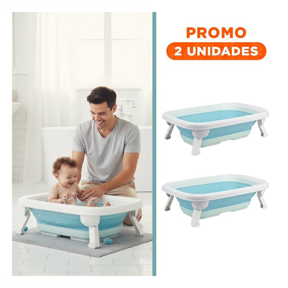 Pack2 Cuadro Plegable para Bebe Comoda, Ligera y Practica para Hogar Celeste