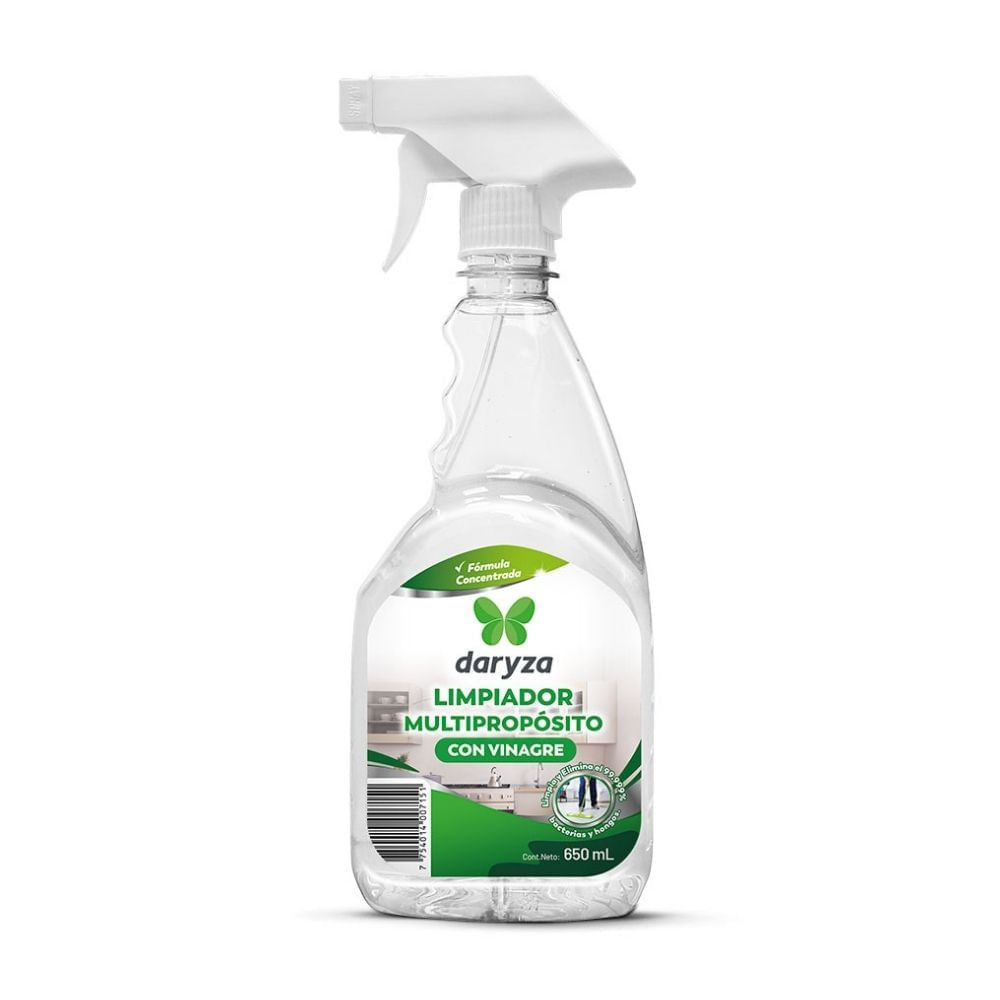 Limpiador Multipropósito con Vinagre 650 ml Daryza