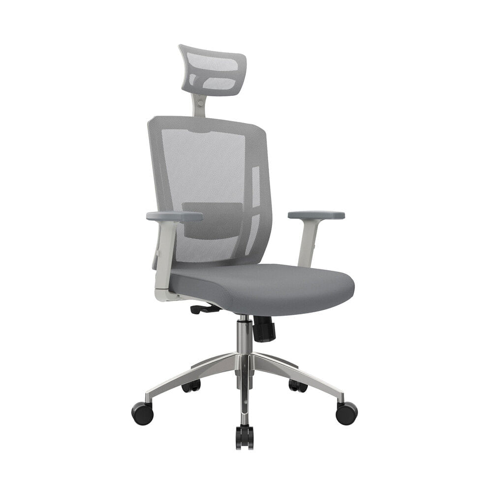 Silla de escritorio con cabecero Delphi Ii Gris