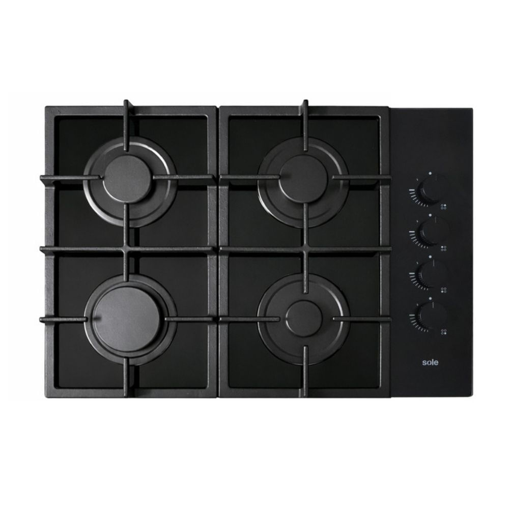 Cocina Encimera Sole Solco073v2 Compacta 65cm 4 quemadores