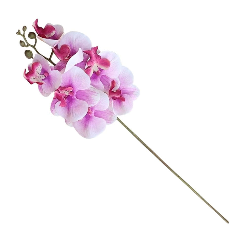 Orquídea Artificial Morada 60cm Orange