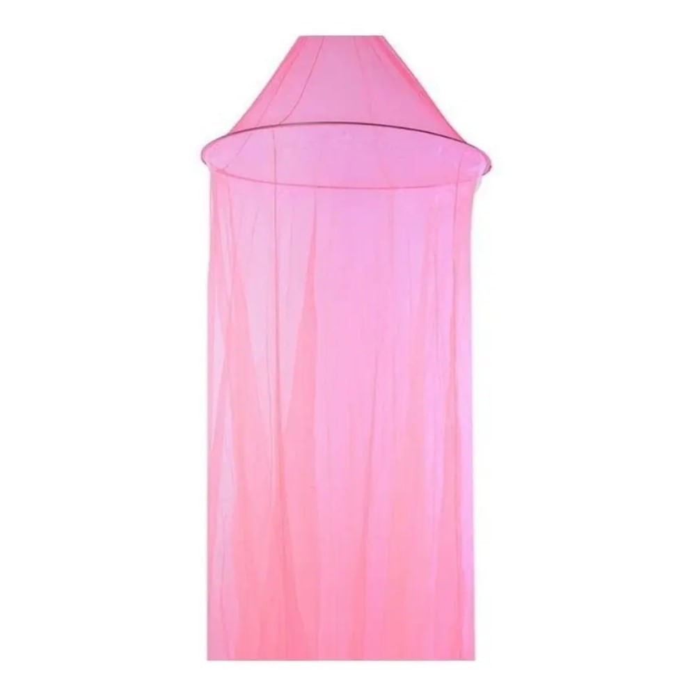 Mosquitero Cúpula Rosado de Poliester 235 x 60 x 850 cm