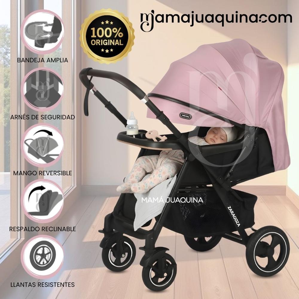 Coche Cuna de Lujo LUFI Edición Limitada Pink