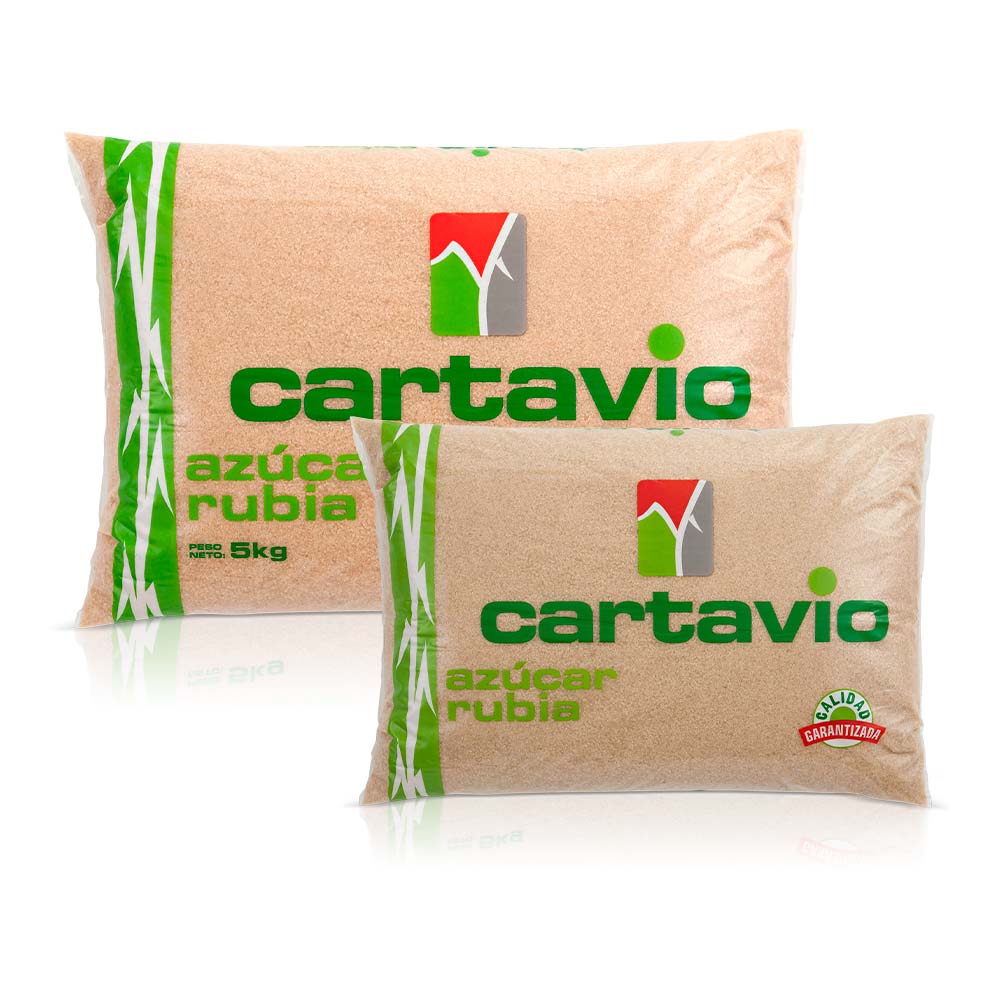 Pack Azúcar Rubia CARTAVIO Bolsa 5Kg + Azúcar Rubia CARTAVIO Bolsa 1Kg