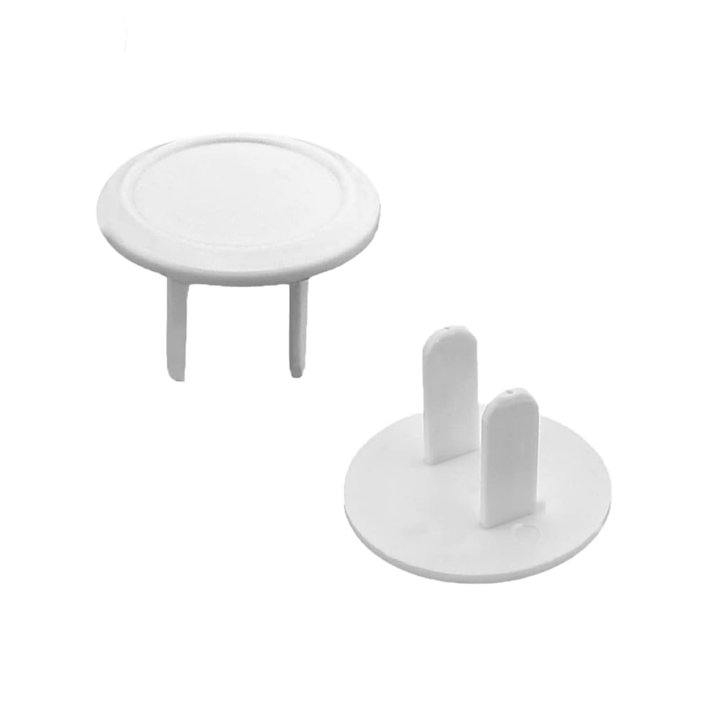 Protecotr de Enchufe Redondo Blanco 6 Unidades