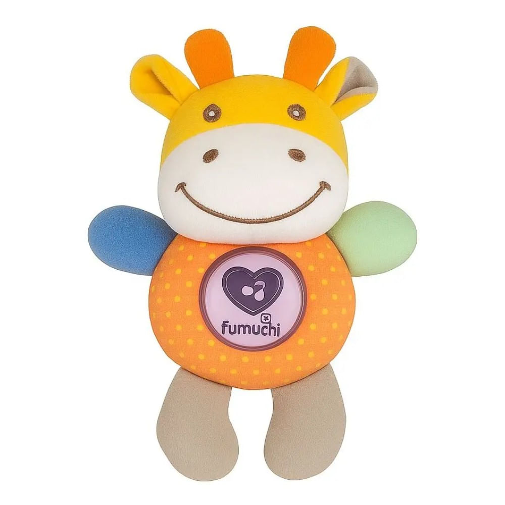 Peluche Sonajero Musical Funmuch con Luces de Jirafa Amarillo