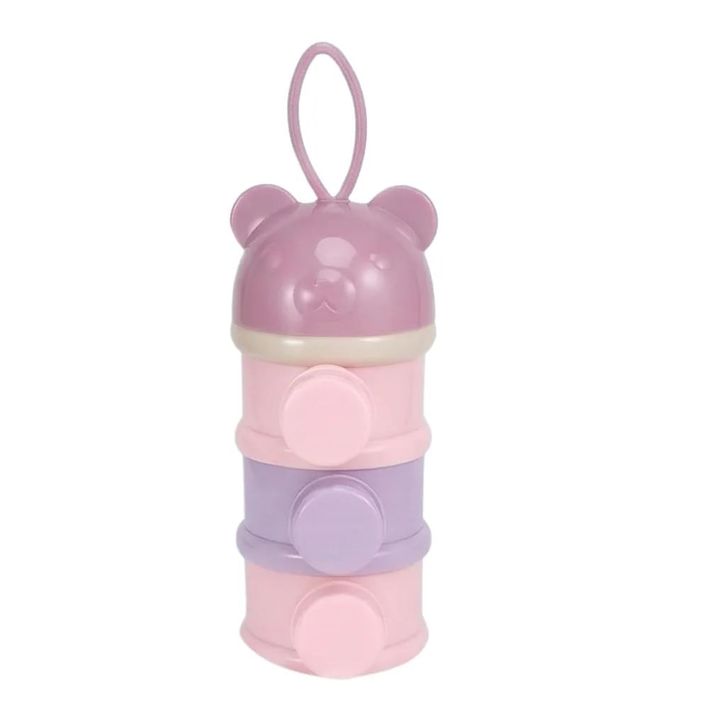 Dosificador Dispensador de Leche Alimento en Polvo Smart Baby Rosado