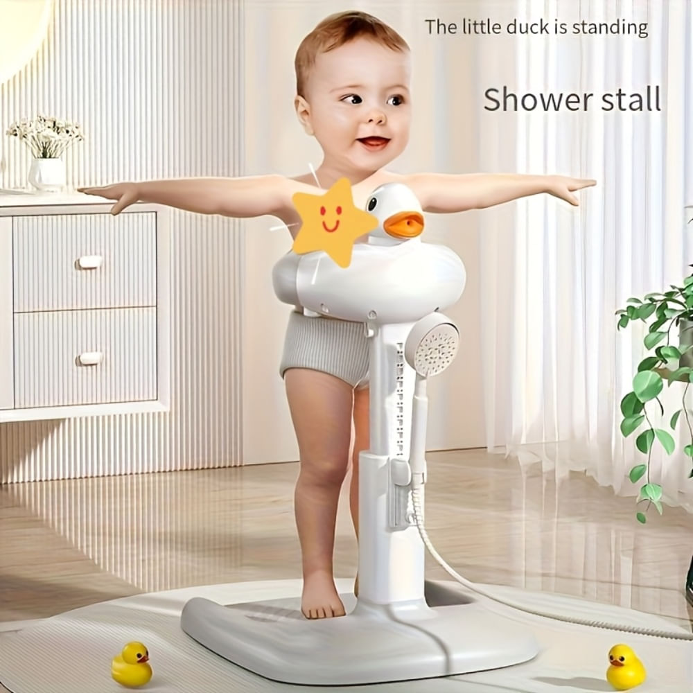 Sujetador Baño de Patito para Niño Beige