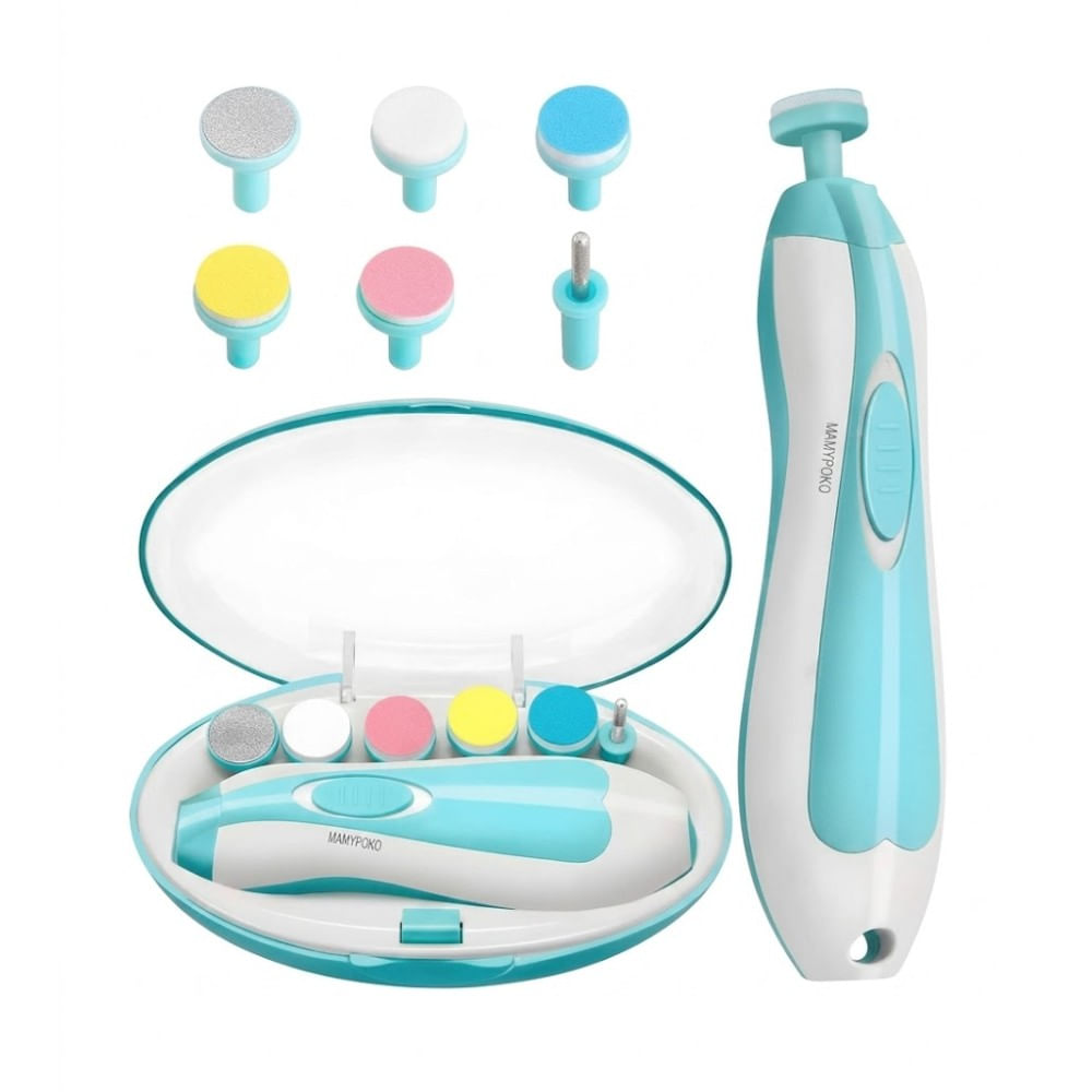 Pack Limpiador y Limador Acrílico para Uñas de Bebé Celeste Baby Nail Trimmer