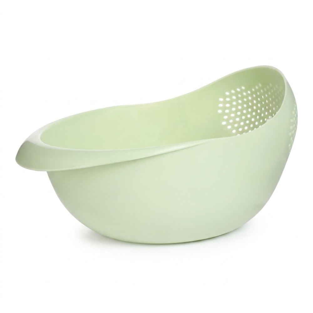 Cesta de Filtro de Lavado de Verduras y Frutas Verde