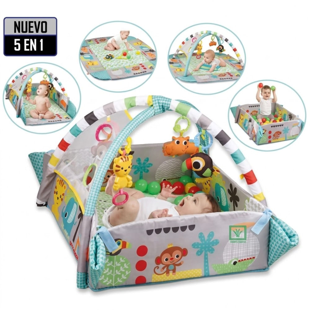 Gimnasio Musical 5 en 1 con pelotas Niño CM-8081