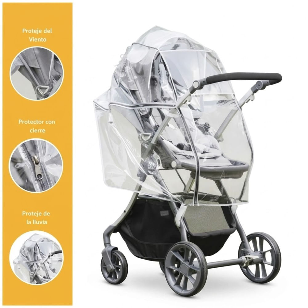 Funda Impermeable con Cierre para Coches de Bebé