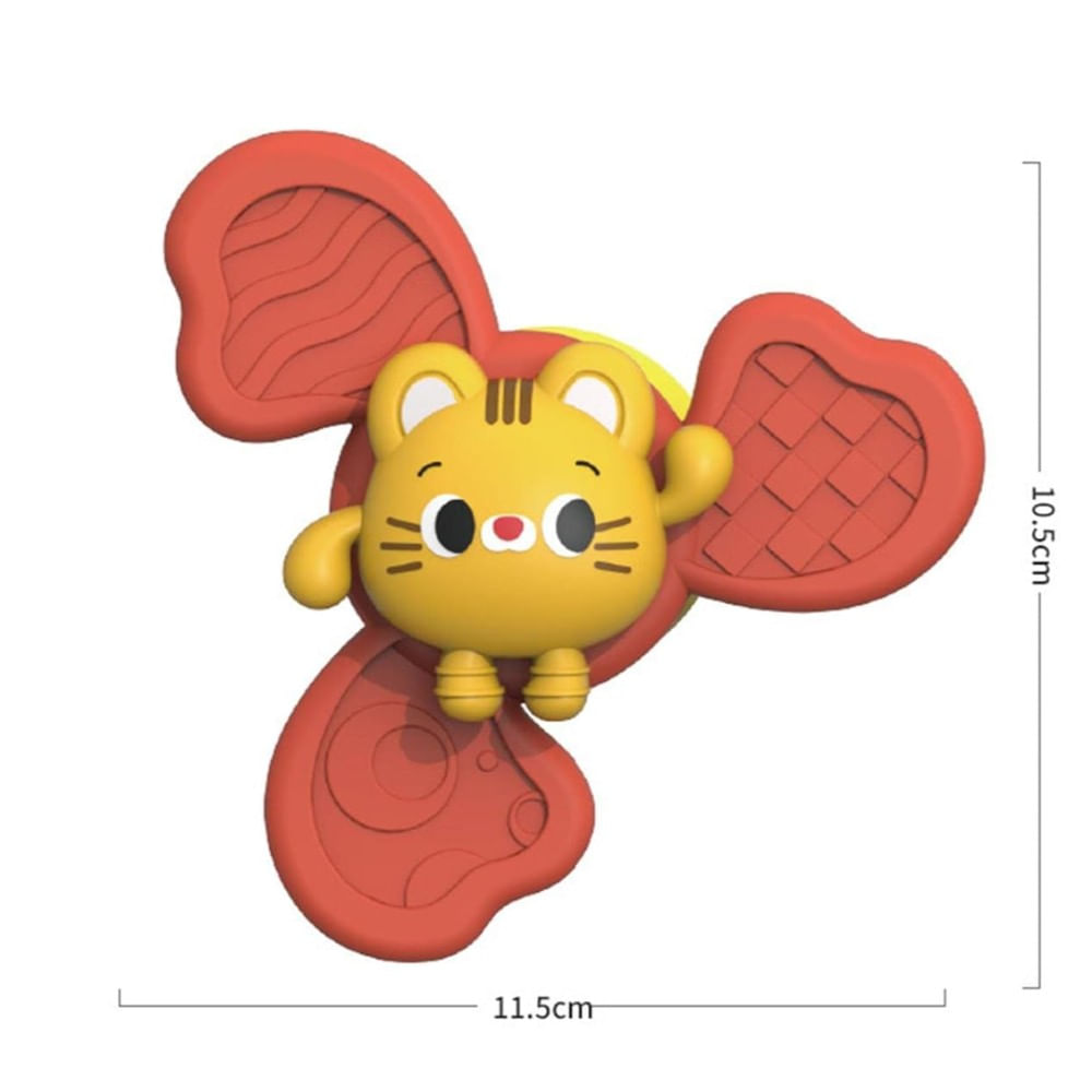 Spinner Sensorial Aiyingle para Bebés Rojo