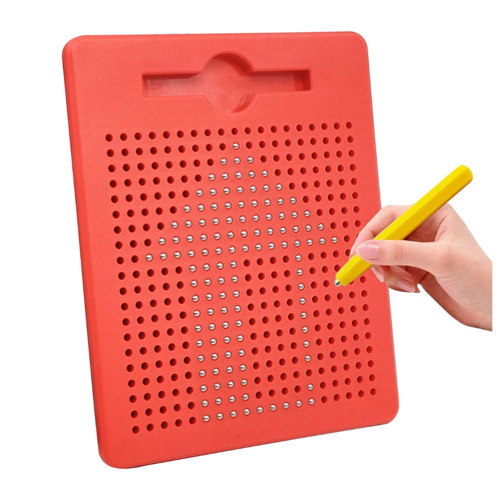 Pizarra Magica Magnetica Infantil con Lapiz Roja