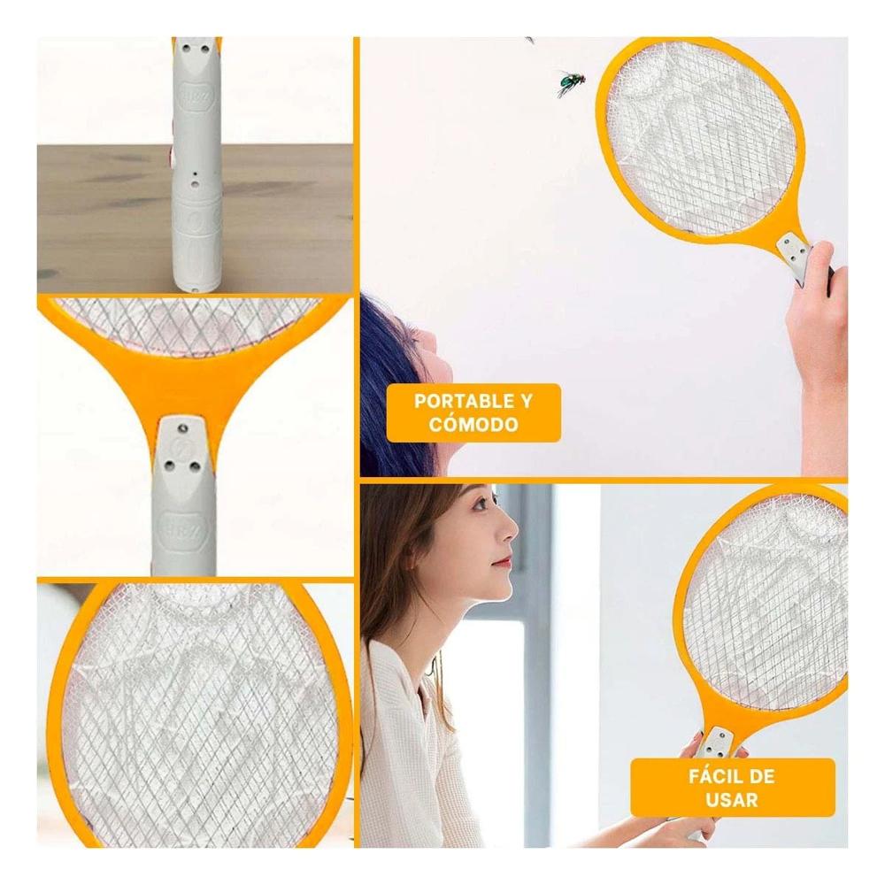Aparato Mosquitera Electrico para Dormitorio Oficina y Patio Anaranjado