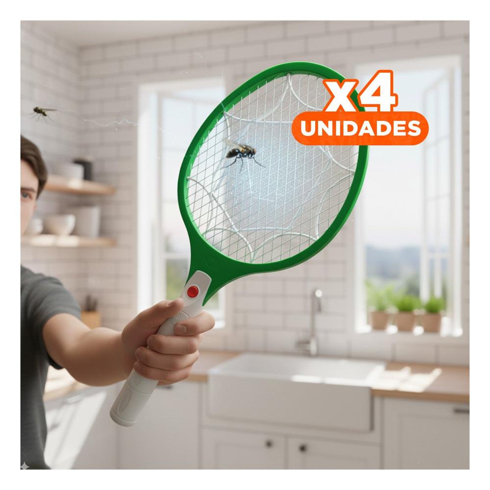 Pack4 Estructura Mosquitera Multifuncional para Camping Sala y Terraza Verde Y+Papel Regalo