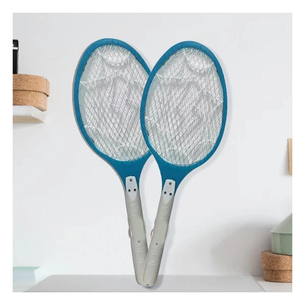 Aparato Mosquitera Manual con Diseño Ergonomico para Uso Diario Azul Y+Regalo Sticker