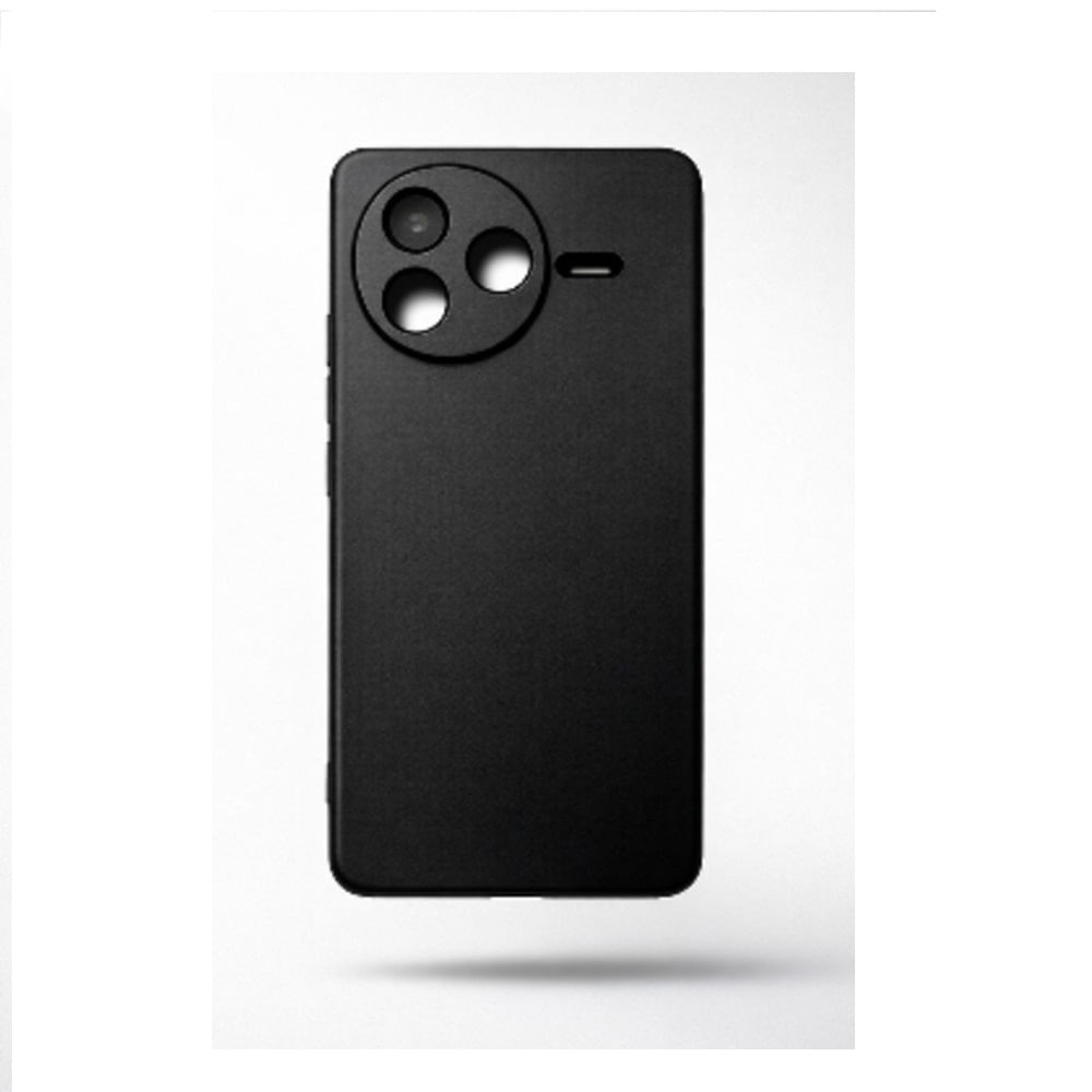 Case Silicona para Xiaomi Redmi Poco F7 Pro  NEGRO