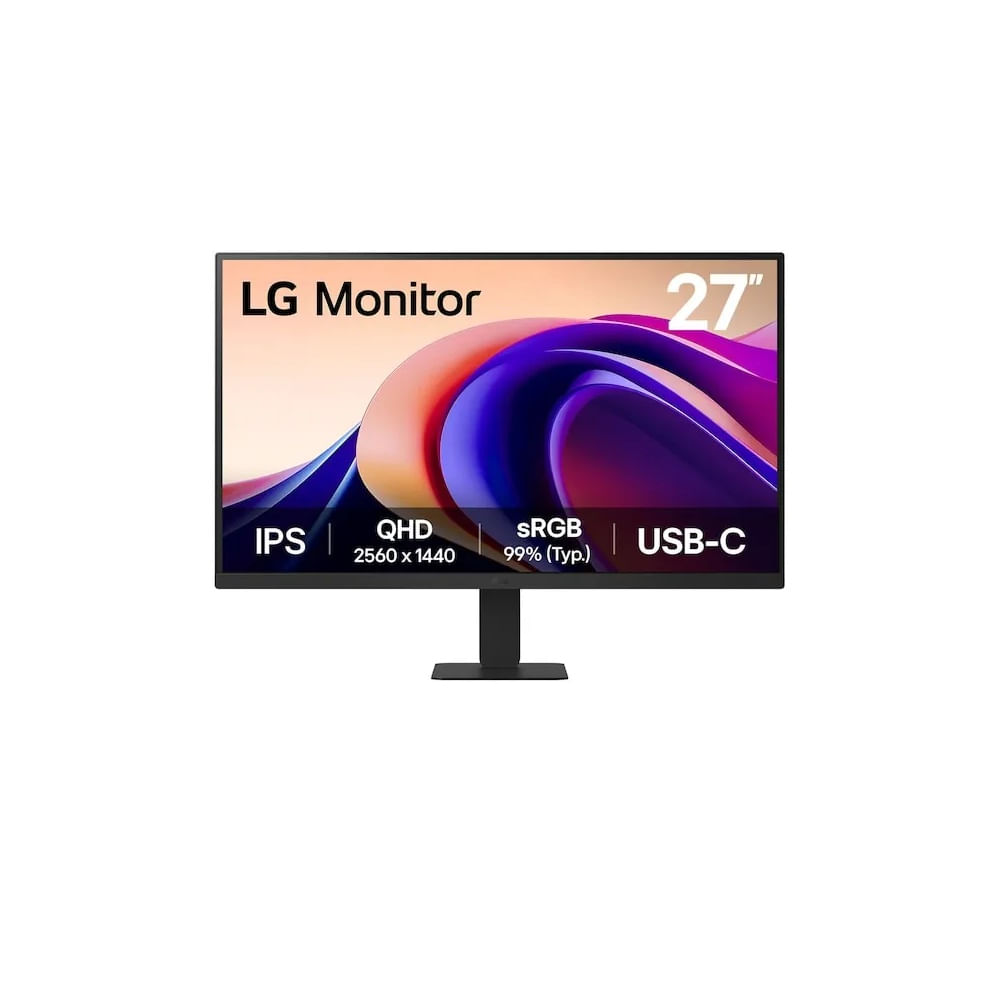 Monitor LG 27 Qhd Ips 100hz Con Hdr10 Usb Type-c 27u631a-b