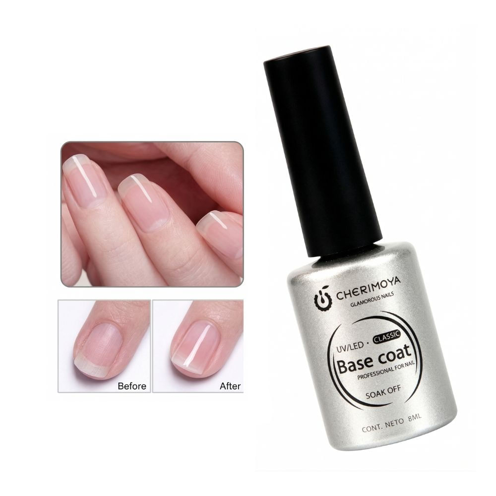 Base Coat Titanio Para Uñas Gel