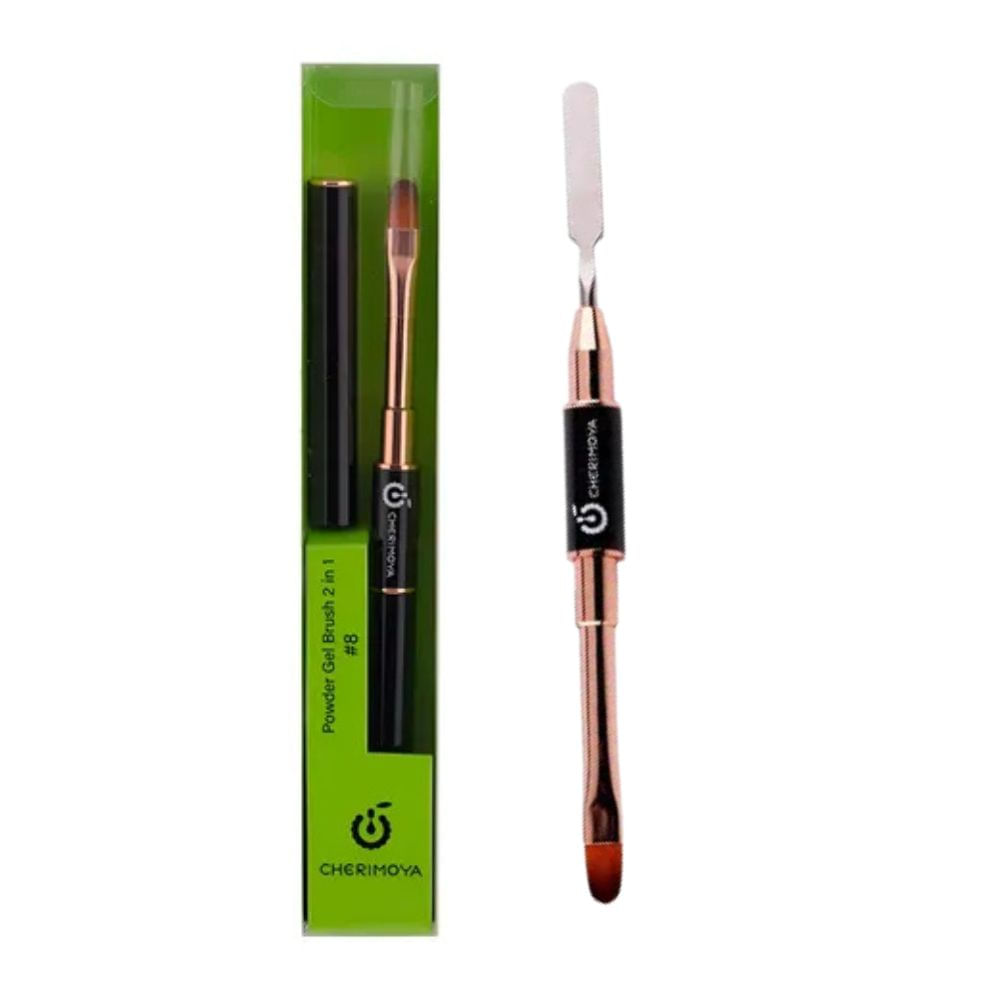 Pincel Doble Punta Para Polygel