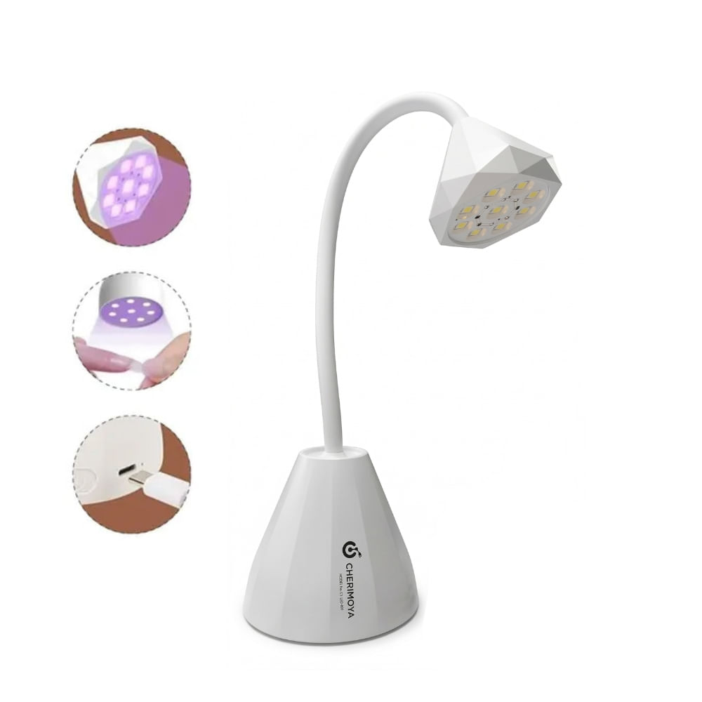 Lámpara Flor De Loto Diamante LED