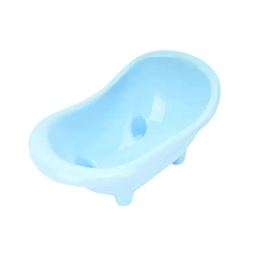 Arenero Para Hamster Tipo Tina De Plástico Color Celeste