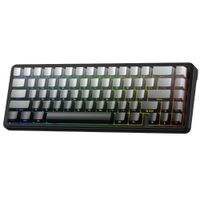 Teclado Aula F65 Inalambrico Bluetooth Gris Switch Grey Wood V3
