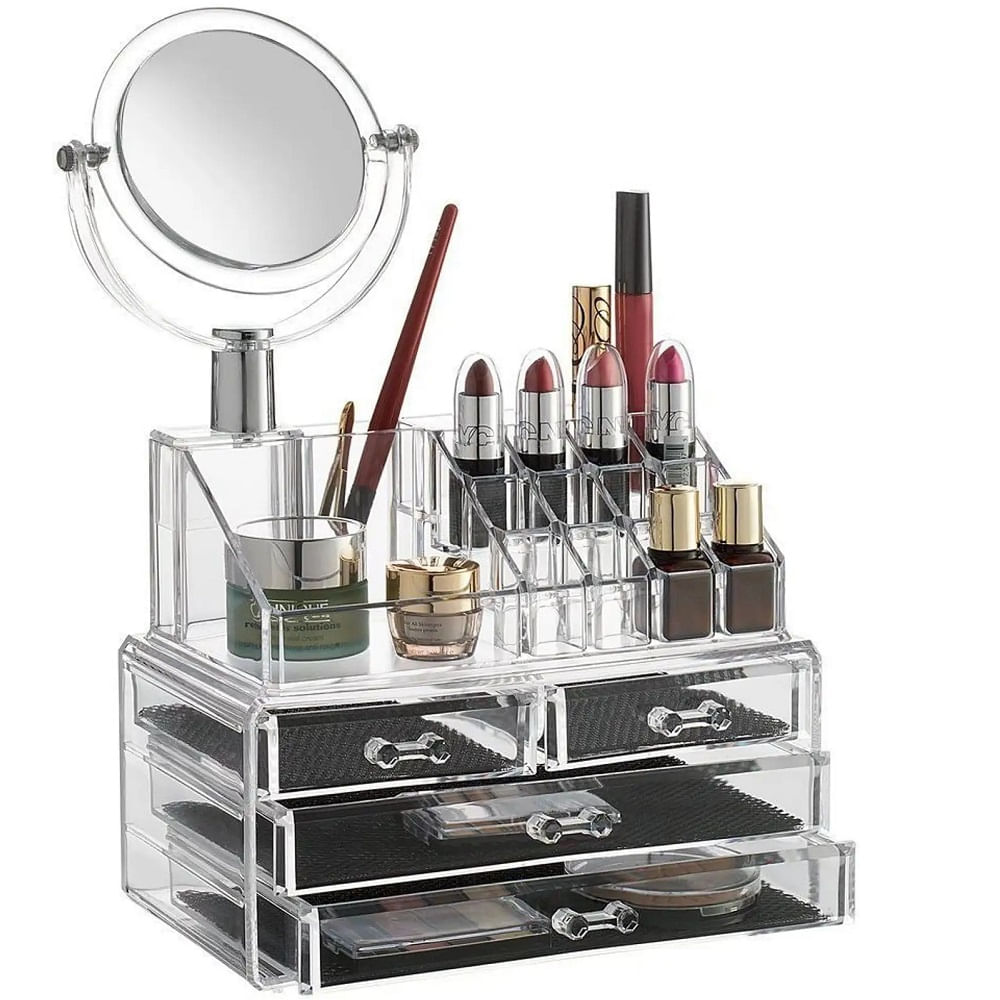 Organizador de Maquillaje Acrilico 5 Espacios