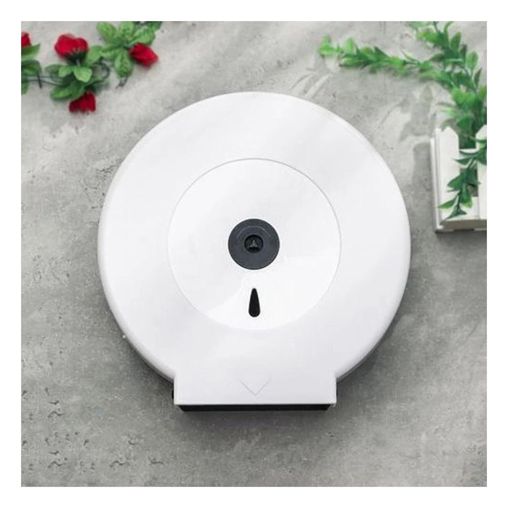 Estructura de papel higienico jumbo en blanco y negro para ambientes limpios Y+Papel Regalo