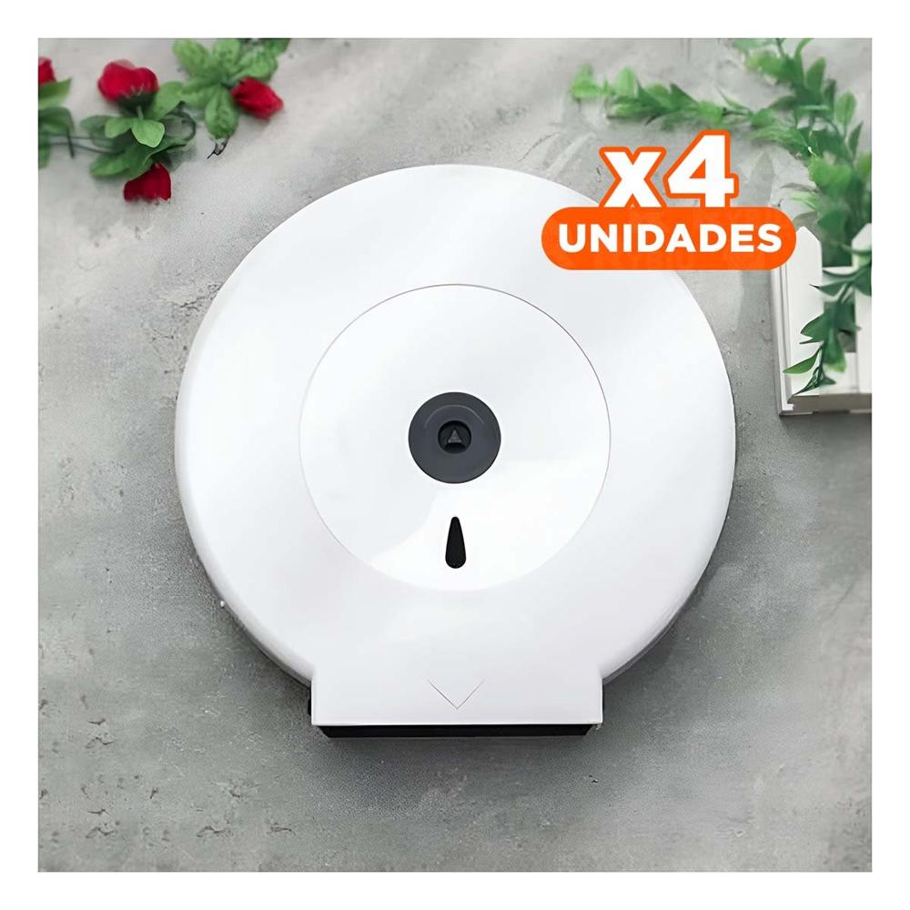 Pack4 Presentacion de papel higienico jumbo en blanco y negro para hogar moderno Y+Papel Regalo