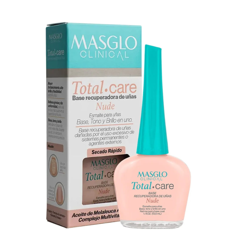 Base Recuperadora Nude de Uñas Total Care 13.5ml