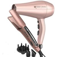 Combo GAMA Plancha Keration Digital X WIDE y Secadora Gama Keration Therapy 3D