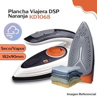 Plancha Viajera DSP Negra - KD1068