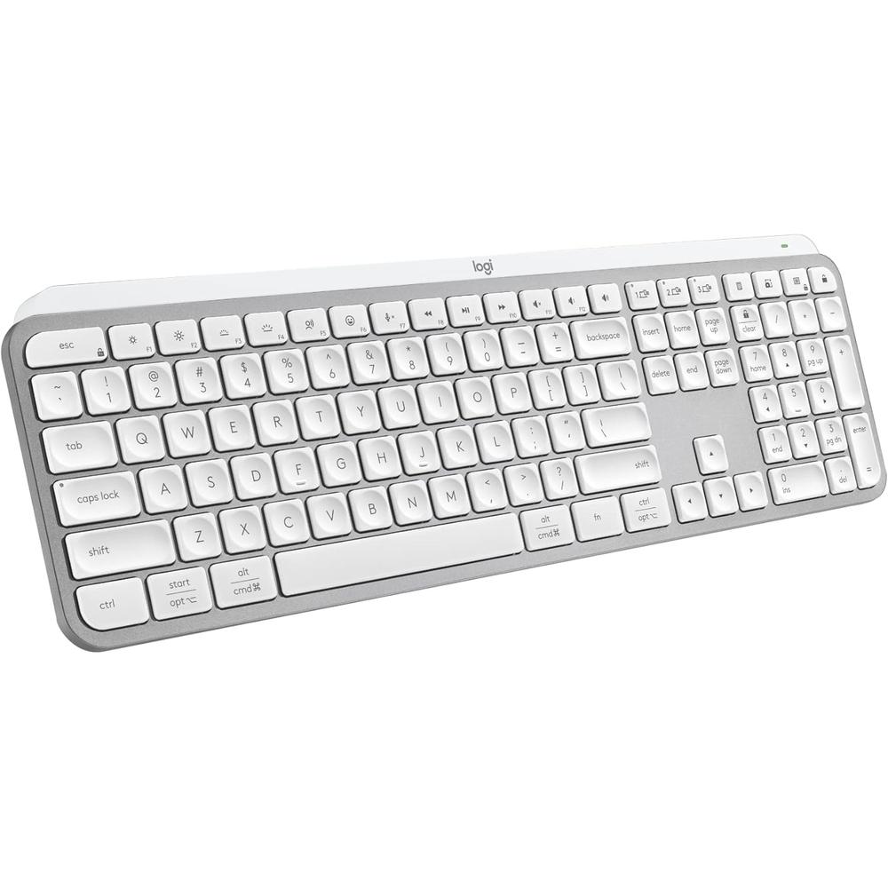 TECLADO INALÁMBRICO MX KEYS S LOGITECH | PALE GREY