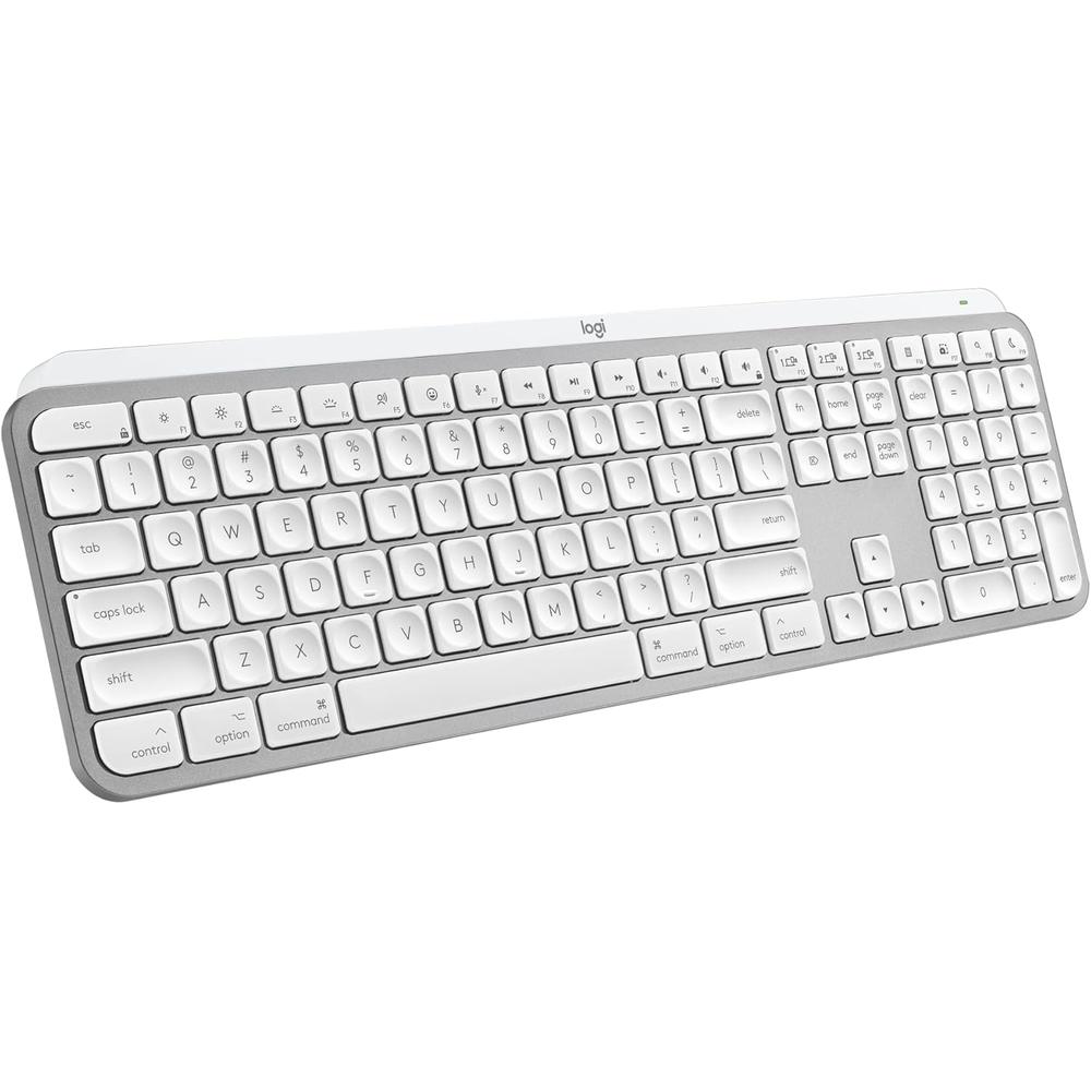 TECLADO INALÁMBRICO PARA MAC MX KEYS S LOGITECH | PALE GREY