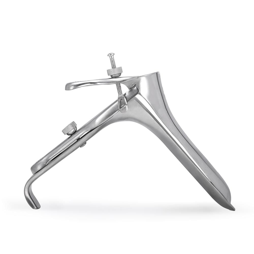 Espéculo Vaginal GRAVE en Acero Inoxidable de 115 X 35 MM