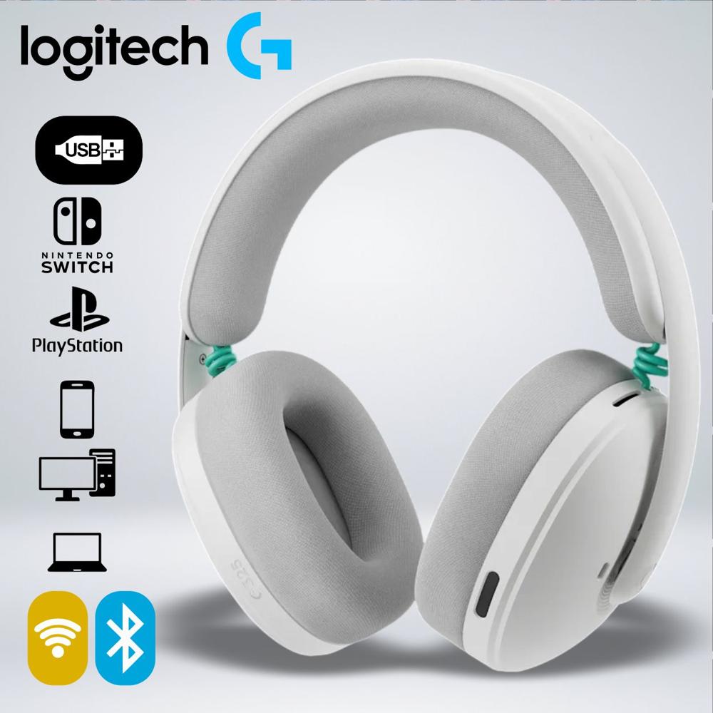 AUDIFONO GAME G325 LIGHTSPEED USB BLUETOOTH MICROFONO OMNIDIRECCIONAL MULTIPLATAFORMA BLANCO