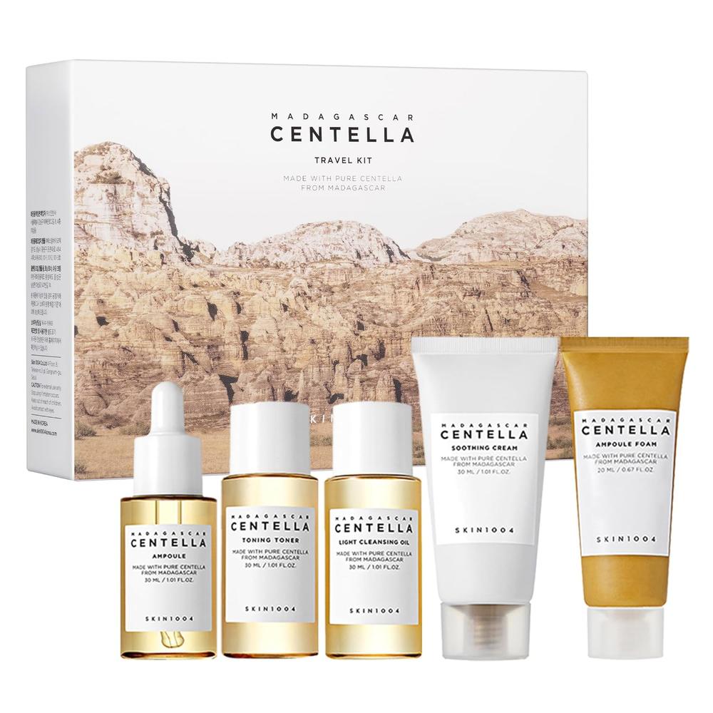 SET FACIAL CENTELLA MADAGASCAR TAMAÑO VIAJE SKIN1004