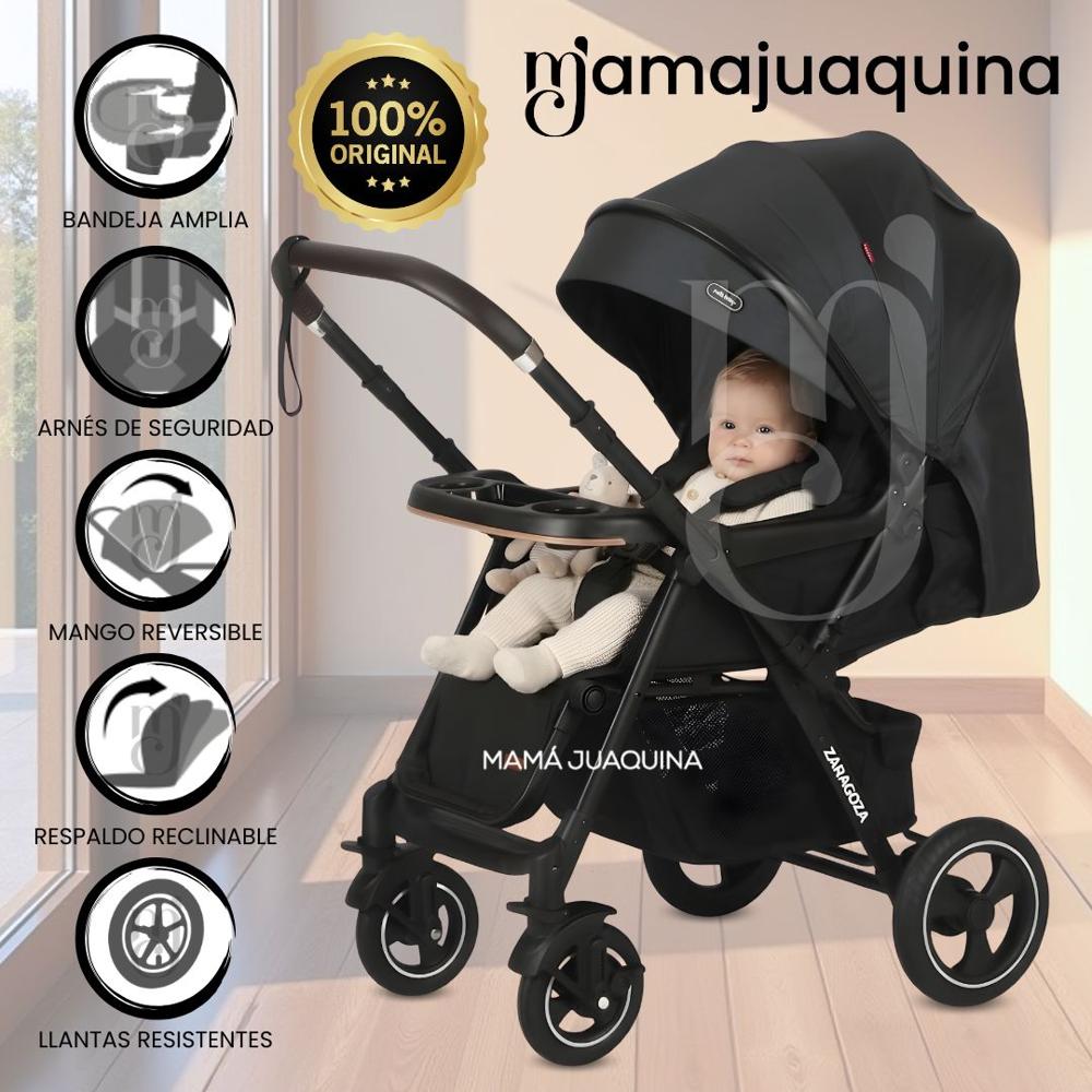 Coche Cuna de Lujo LUFI Edición Limitada Black